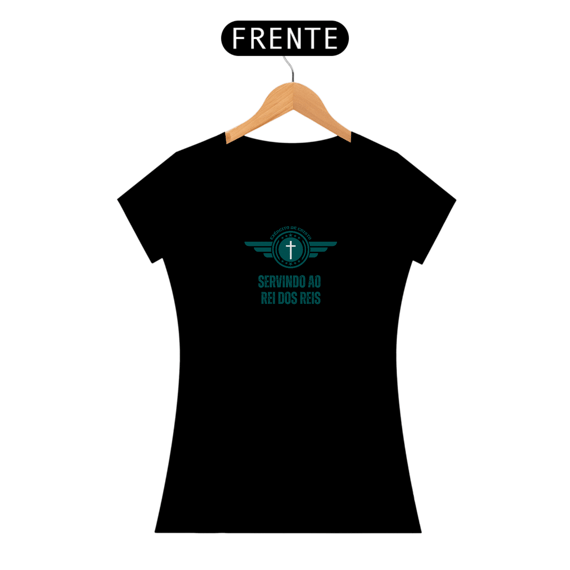 Camiseta servido o Rei dos Reis 