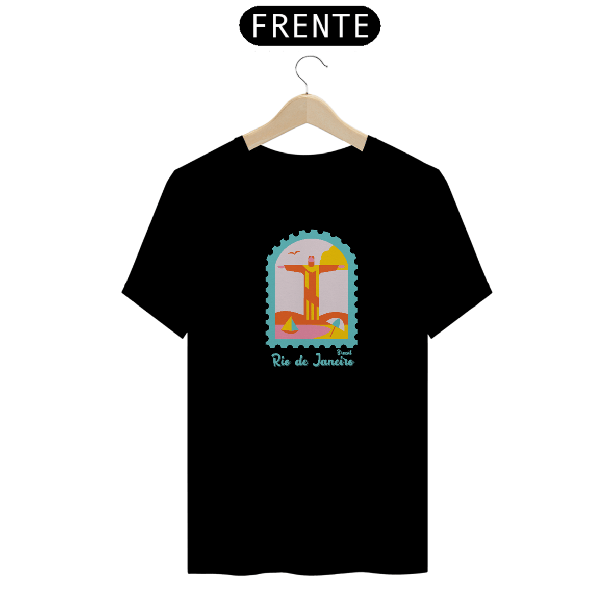 Nome do produto: Camiseta Rio de Janeiro