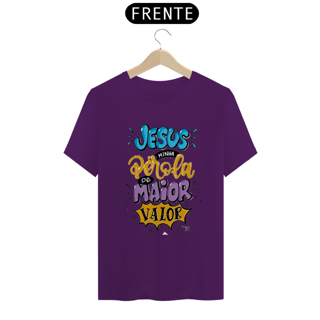 Nome do produto Camiseta Jesus minha péroloa 