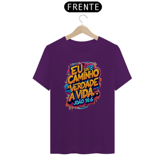 Nome do produto Camiseta Eu sou o caminha a verdade e vida 