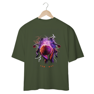 Nome do produto Camiseta Basquete bola de fogo