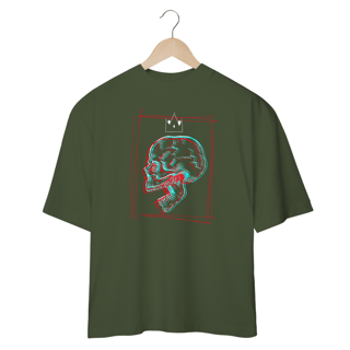 Nome do produto Camiseta caveira boca aberta