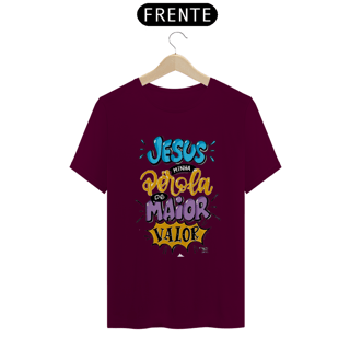Nome do produto Camiseta Jesus minha péroloa 