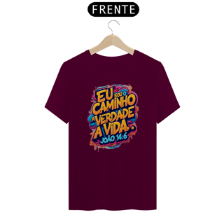 Nome do produto Camiseta Eu sou o caminha a verdade e vida 
