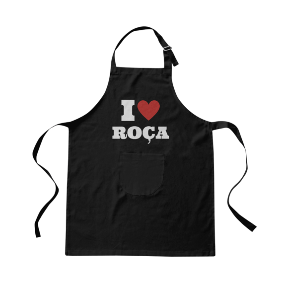 AVENTAL I LOVE ROÇA