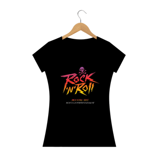 Nome do produto Camiseta Feminino Rock