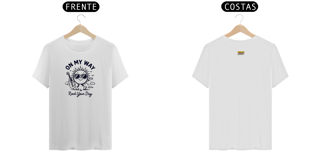 Nome do produto On my way to rock your day (camiseta unisex)