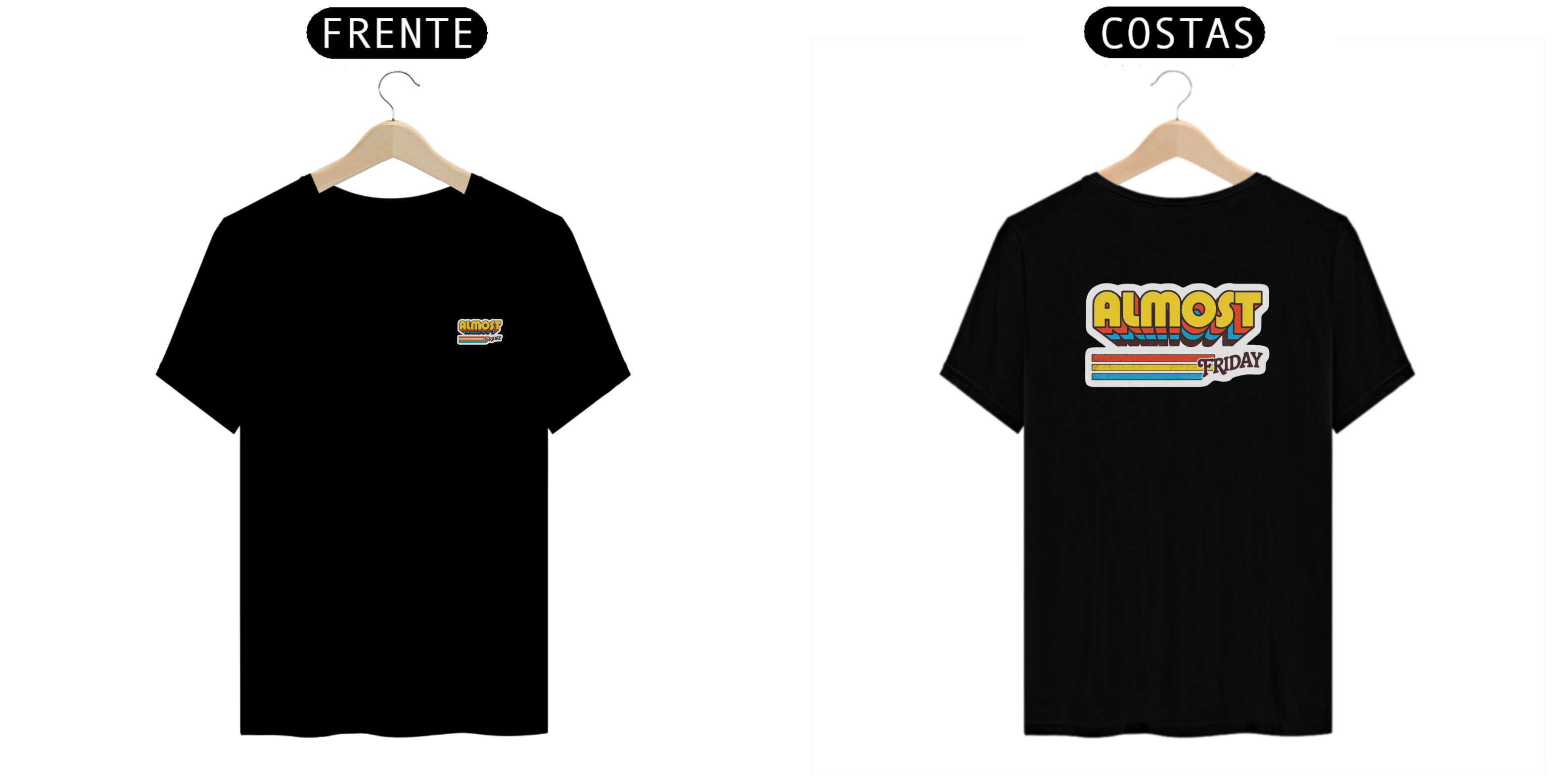 Almost Friday (Vintage Logo) camiseta unisex