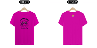 Nome do produto On my way to rock your day (camiseta unisex)