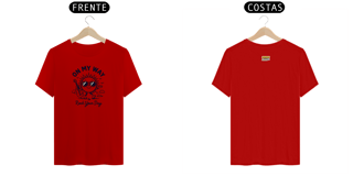 Nome do produto On my way to rock your day (camiseta unisex)