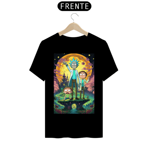 Camisa Prime Rick e Morty Exclusiva
