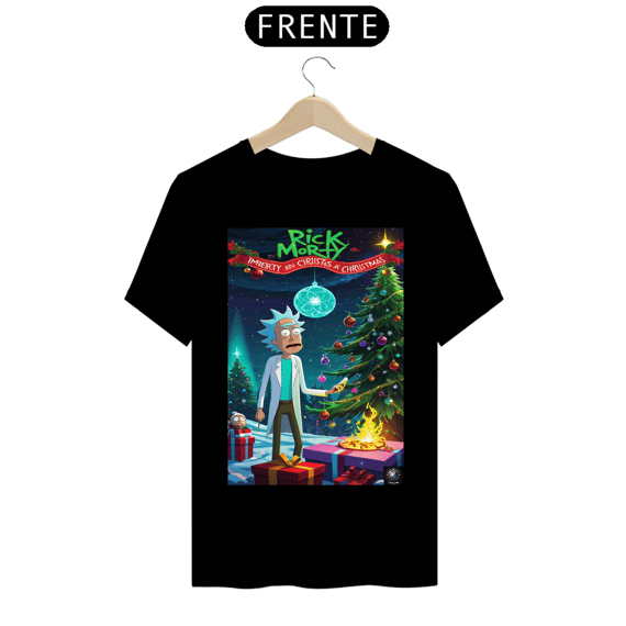 Camisa Prime Rick e Morty Exclusiva de  Natal