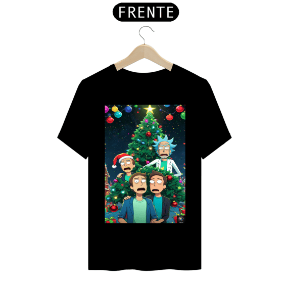 Camisa Prime Rick e Morty Exclusiva de Natal