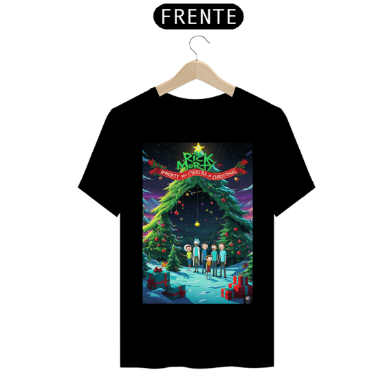 Camisa Prime Rick e Morty Exclusiva de Natal
