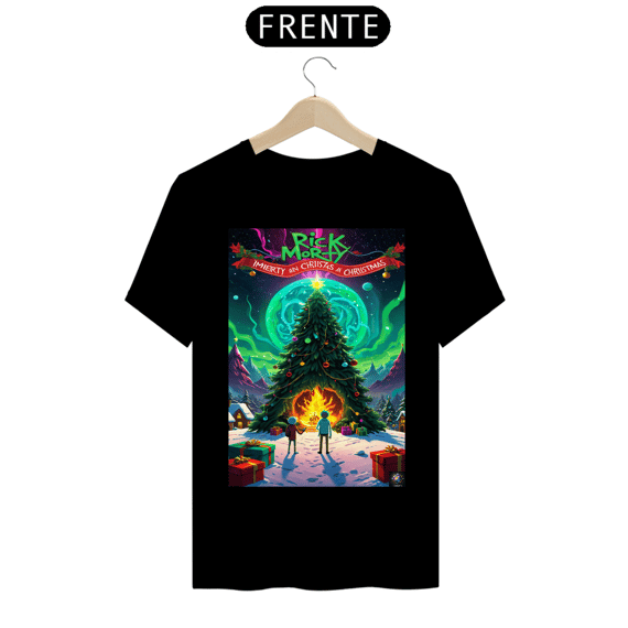 Camisa Prime Rick e Morty Exclusiva de Natal