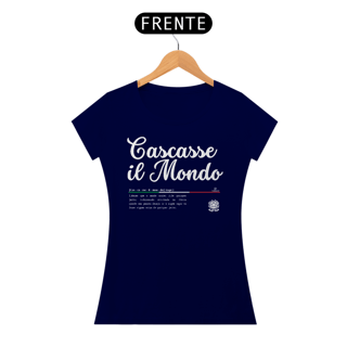 Nome do produto Baby Look Italia Cascasse il Mondo