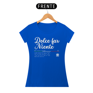 Nome do produto Baby Look Italia Dolce Far Niente