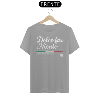 Nome do produto Camiseta Italia Dolce far Niente