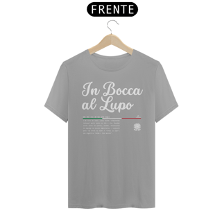 Nome do produto Camiseta Italia In Bocca al Lupo