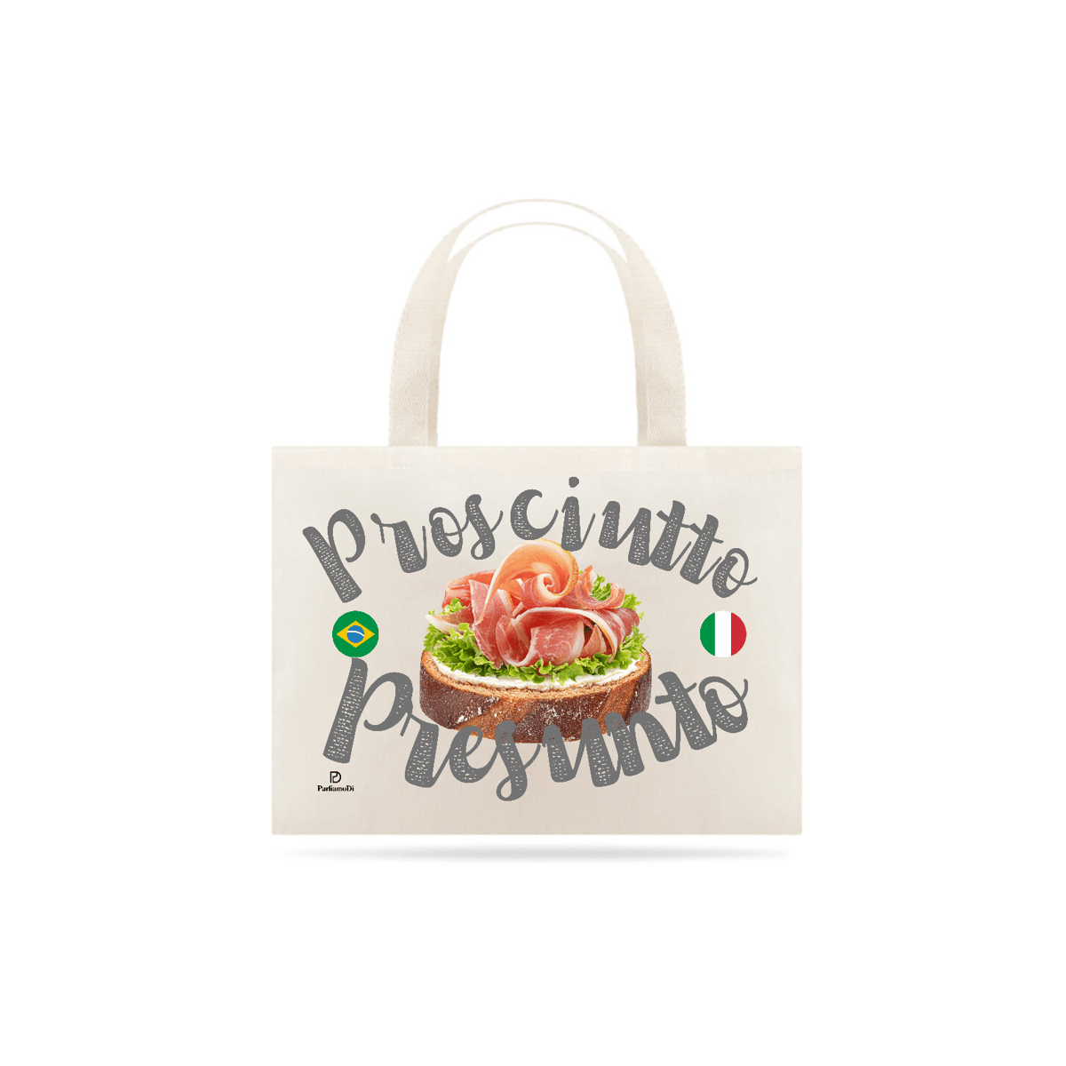 Nome do produto: Ecobag Italia Prosciutto