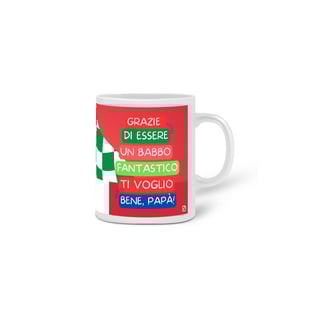Nome do produto Caneca Grazie di essere un Babbo Fantastico