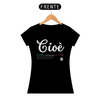 Nome do produto Baby Look Italia Cioe