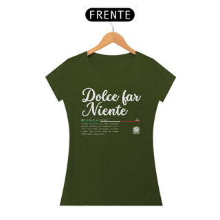Nome do produto Baby Look Italia Dolce Far Niente