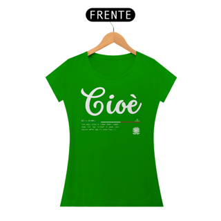 Nome do produto Baby Look Italia Cioe