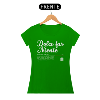 Nome do produto Baby Look Italia Dolce Far Niente