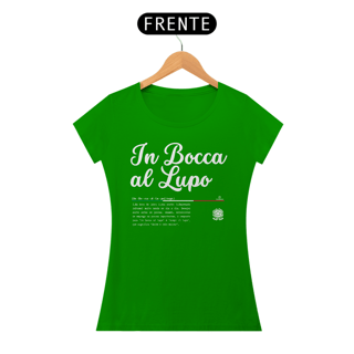 Nome do produto Baby Look Italia In Bocca al Lupo
