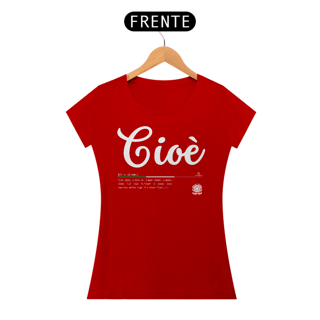 Nome do produto Baby Look Italia Cioe