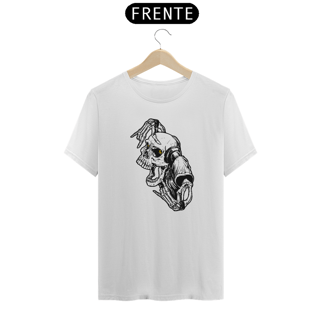 Nome do produto Camiseta Dizbocado Corte Regular - Caveira Musical