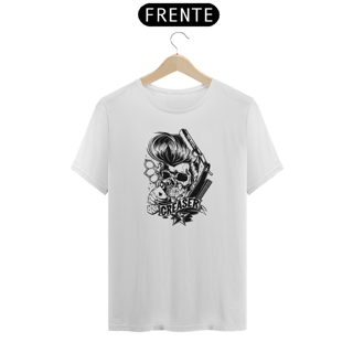 Nome do produto Camiseta Dizbocado Corte Regular - Elvis Caveira