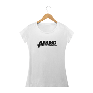 Nome do produto Camiseta Dizbocado Corte BabyLook - Asking Alexandria