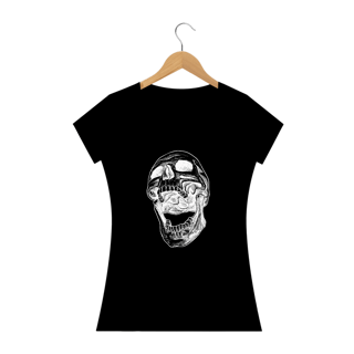 Nome do produto Camiseta Dizbocado Corte BabyLook - Caveira