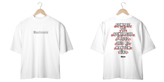 Nome do produto Camiseta Oversized - Sempre fui Sonhador