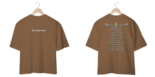 Nome do produto Camiseta Oversized - Conheci o Paraíso