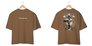 Nome do produto Camiseta Oversized - Eu vim da selva