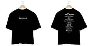 Nome do produto Camiseta Oversized - Um Homem Chamado Jesus