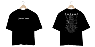 Nome do produto Camiseta Oversized - Jesus Chorou