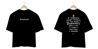Nome do produto Camiseta Oversized - O céu é o limite