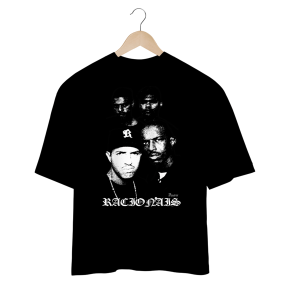 Camiseta Oversized - Racionais 
