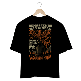 Nome do produto Camiseta Oversized - Renascendo das Cinzas