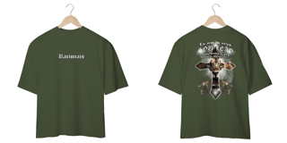 Nome do produto Camiseta Oversized - Eu vim da selva