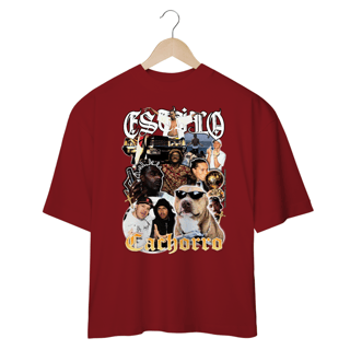 Nome do produto Camiseta Oversized -  Estilo Cachorro