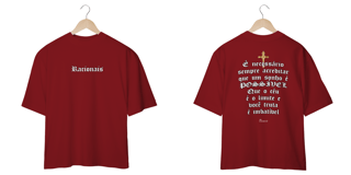 Nome do produto Camiseta Oversized - O céu é o limite