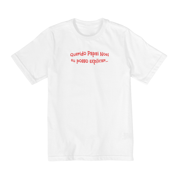camiseta de Natal 10-14 meninos e meninas