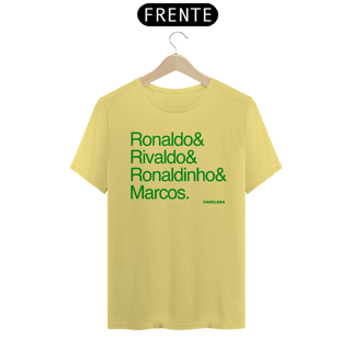 Camiseta Estonada Pentacampeões - Brasil 2002