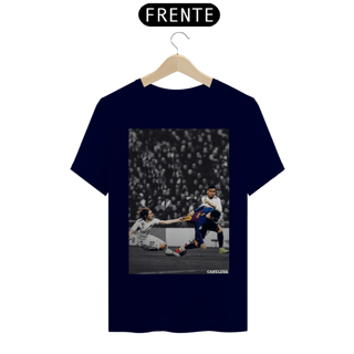 Nome do produto Camiseta Segura o Homem - Messi vs Real Madrid