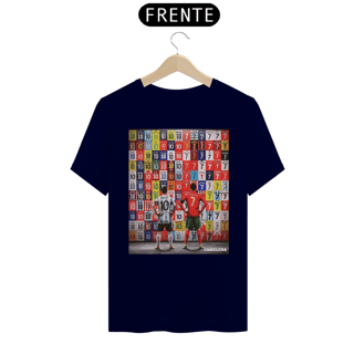 Nome do produto Camiseta 10 x 7 Legacy - Messi e Cristiano Ronaldo